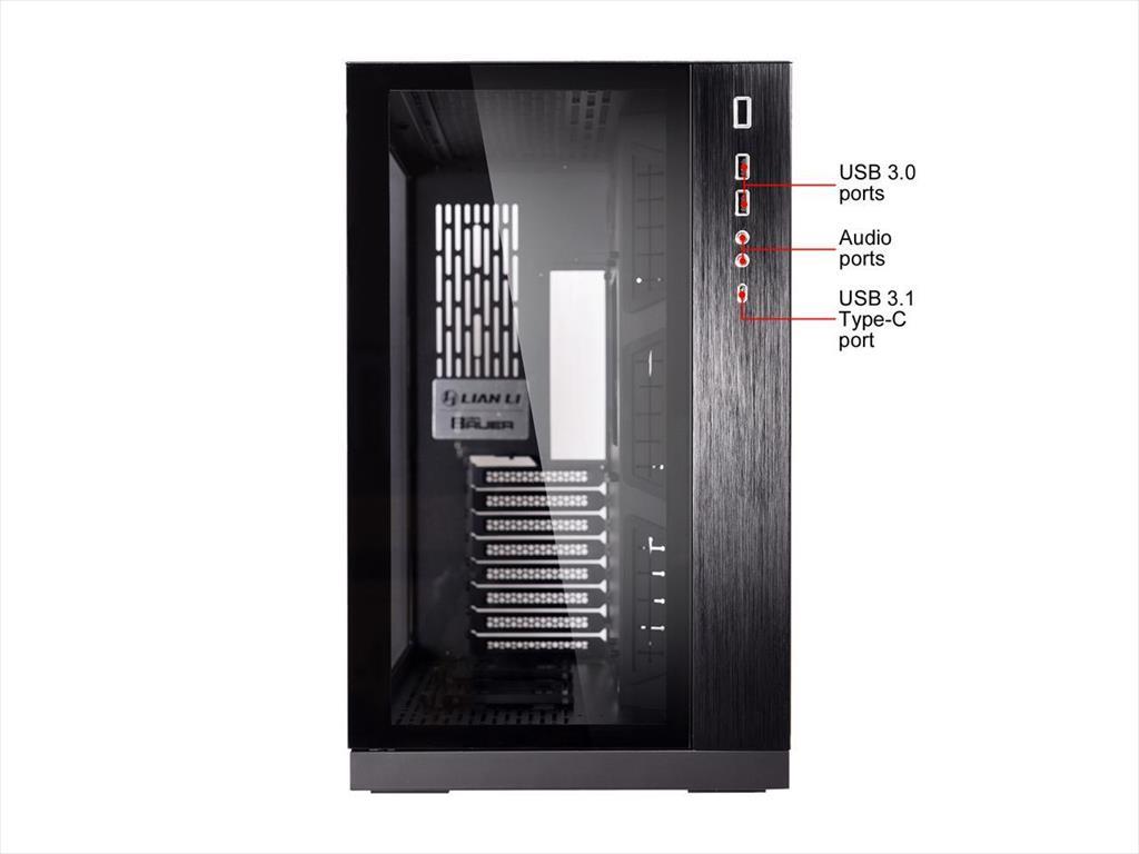 CASE LIAN LI E-ATX O11 DYNAMIC Mid-Tower w/2x Tempered glass, Black, PC-O11DX 02250