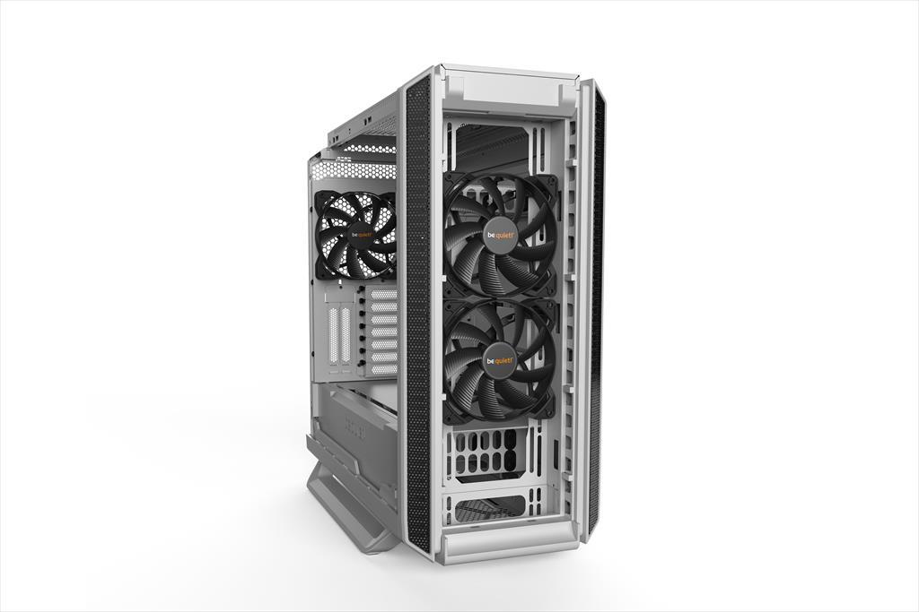 CASE BE QUIET! ATX Mid-Tower Silent Base 802, 3x140mm Pure Wings 2 PWM,Fan controller, Extra thick insulation mats, w/WINDOW, White BGW40 02273