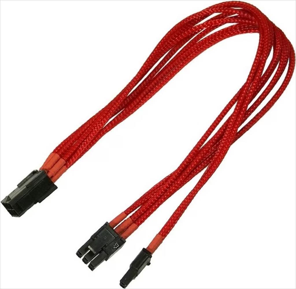 EXTENSION PSU NANOXIA PCI-E 8-pin 30cm RED, NX8PE3ER 13173
