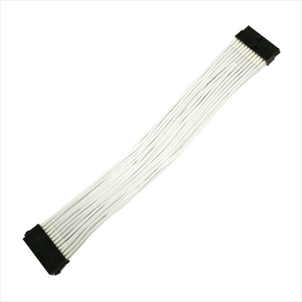 EXTENSION PSU NANOXIA ATX 24-pin 30cm WHITE, NX24V3EW 13177