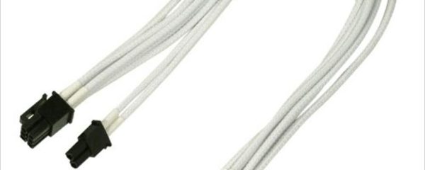EXTENSION PSU NANOXIA PCI-E 6+2-pin 30cm WHITE, NXP683EW