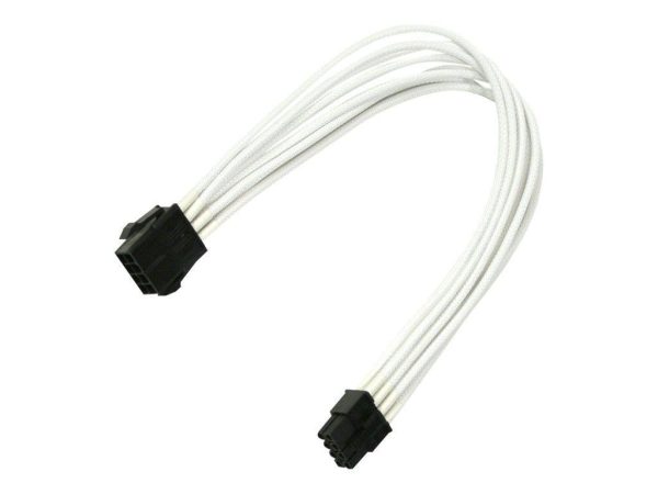 Extension psu nanoxia pci-e 8-pin 30cm white, nx8pe3ew