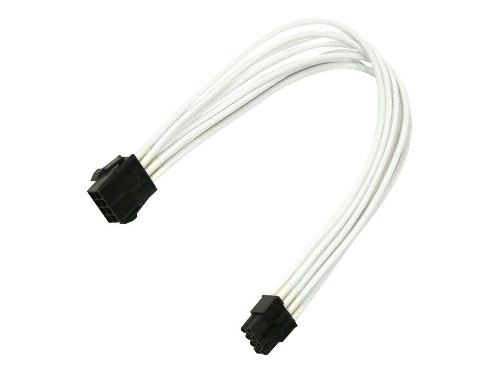 EXTENSION PSU NANOXIA PCI-E 8-pin 30cm WHITE, NX8PE3EW 13301