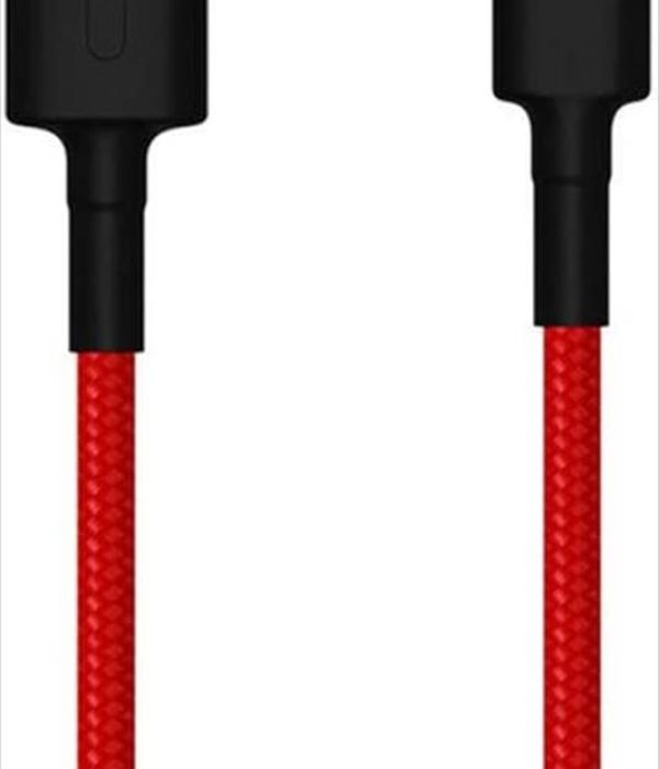CABLES XIAOMI USB 2.0 AM - TYPE-C M BRAIDED RED 1m SJV4110GL 13304