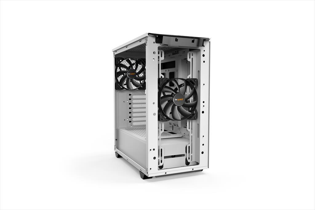 CASE BE QUIET! ATX Mid-Tower Pure Base 500, 2x140mm Pure Wings 2, Extra thick insulation mats, White BG035 02307