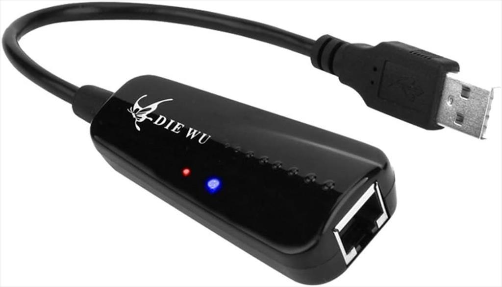 NET LAN USB 2.0 10/100, BLACK, TXA041, Chipset: RTL 8152 17206