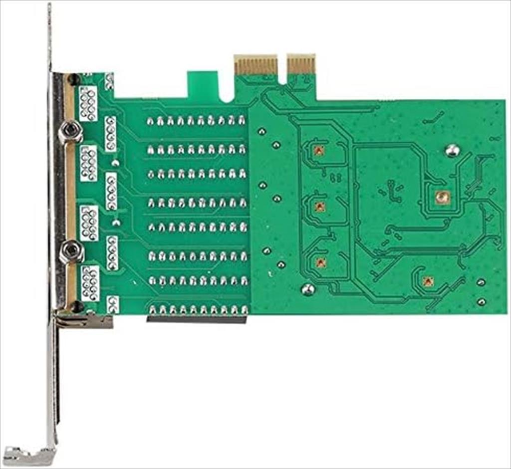 NET LAN PCIe 10/100/1000 4port, DIEWU TXA066, Chipset: 8111H, LP 17215