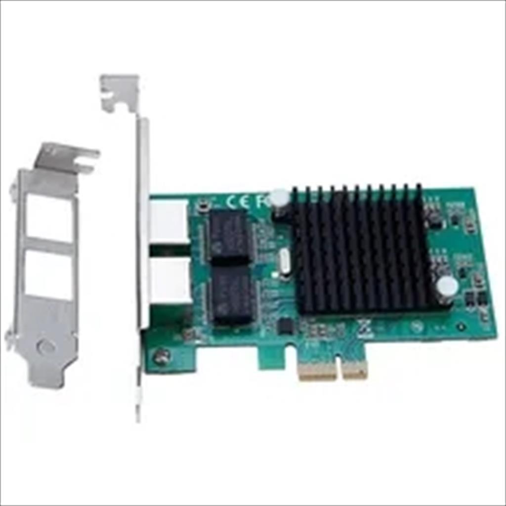 NET LAN PCIe 10/100/1000 2port, TXA020, Chipset: Intel 82575, LP 17253