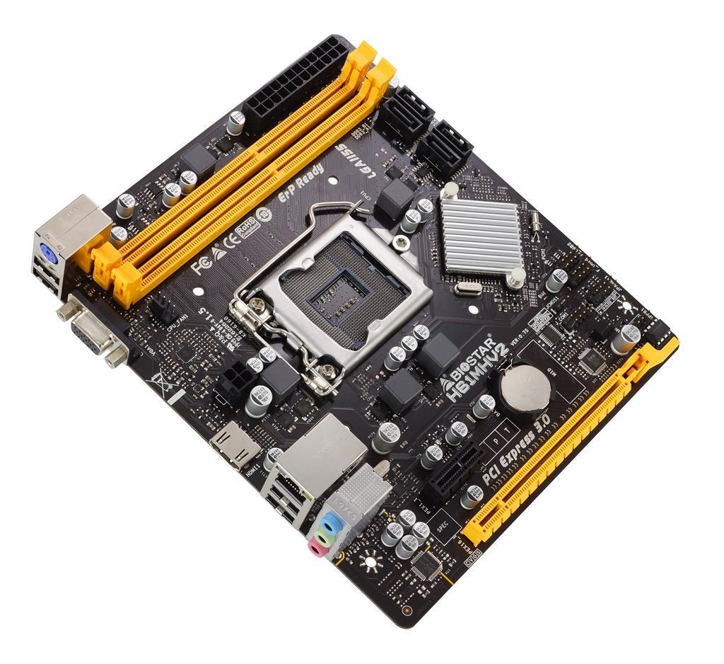 MB 1155 H61MHV2 BIOSTAR, 2xDDR3 1600MHz, VGA, HDMI, 1xPCIex16, 1xPCIex1, 4xSATAII, 4xUSB2.0 18302