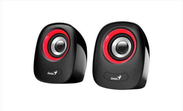 Speakers 2.0 genius sp-q160 usb red (6w)