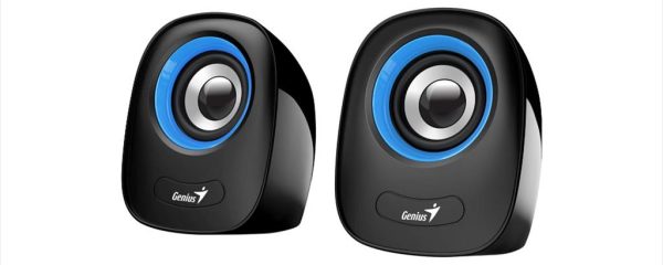 SPEAKERS 2.0 GENIUS SP-Q160 USB Blue (6W)