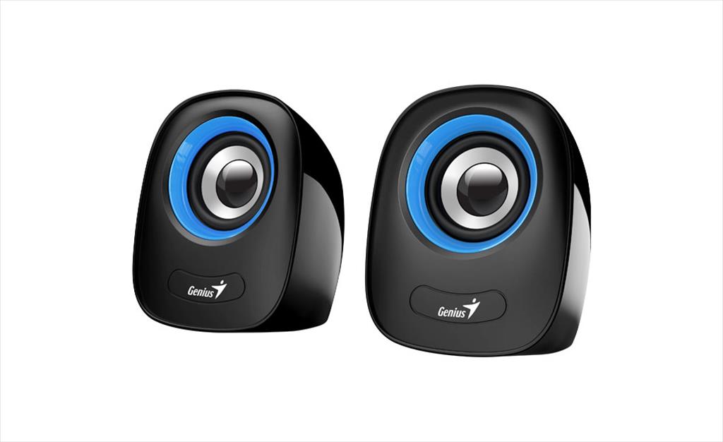 SPEAKERS 2.0 GENIUS SP-Q160 USB Blue (6W) 28096