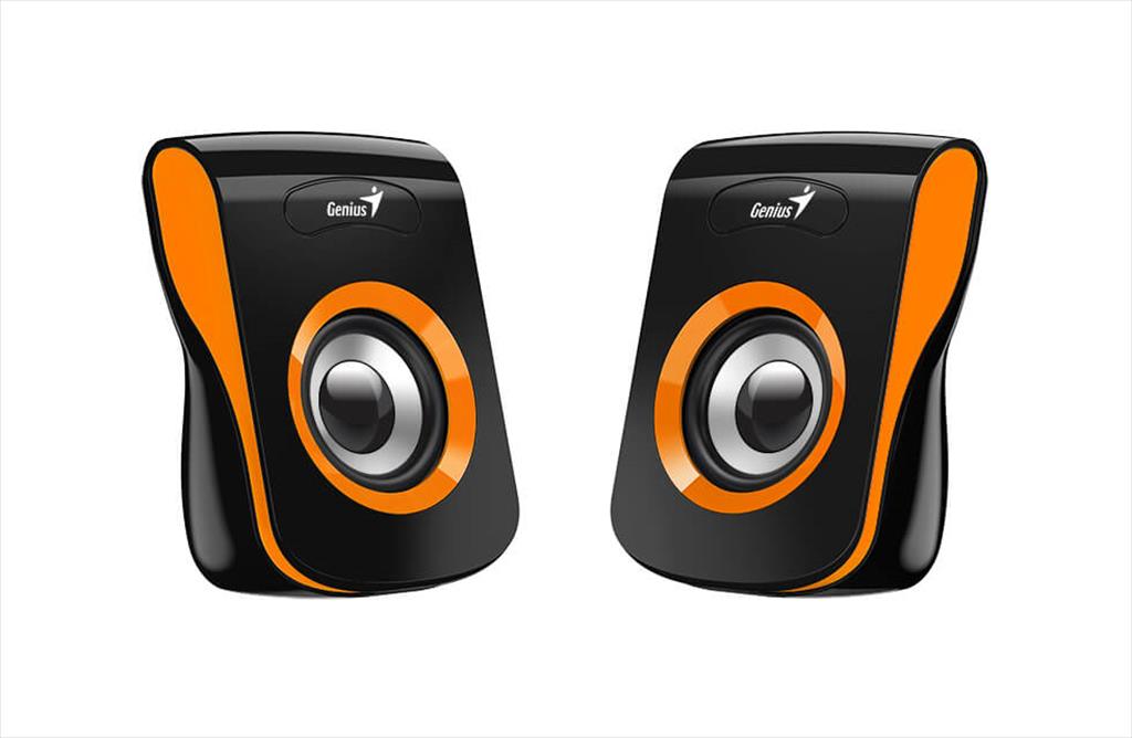 SPEAKERS 2.0 GENIUS SP-Q180 USB Orange (6W) 28107
