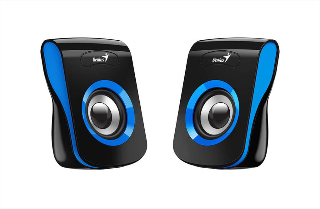 SPEAKERS 2.0 GENIUS SP-Q180 USB Blue (6W) 28108
