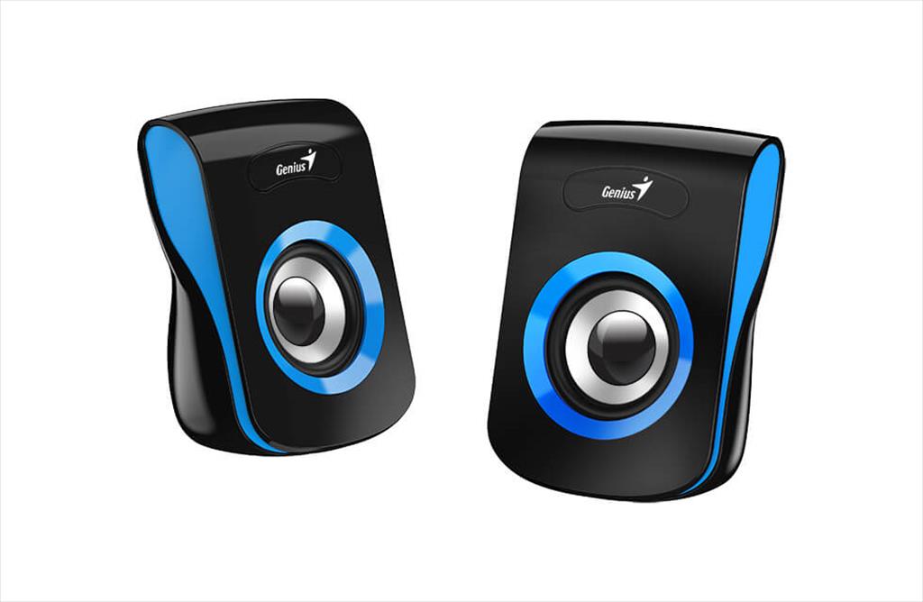SPEAKERS 2.0 GENIUS SP-Q180 USB Blue (6W) 28108