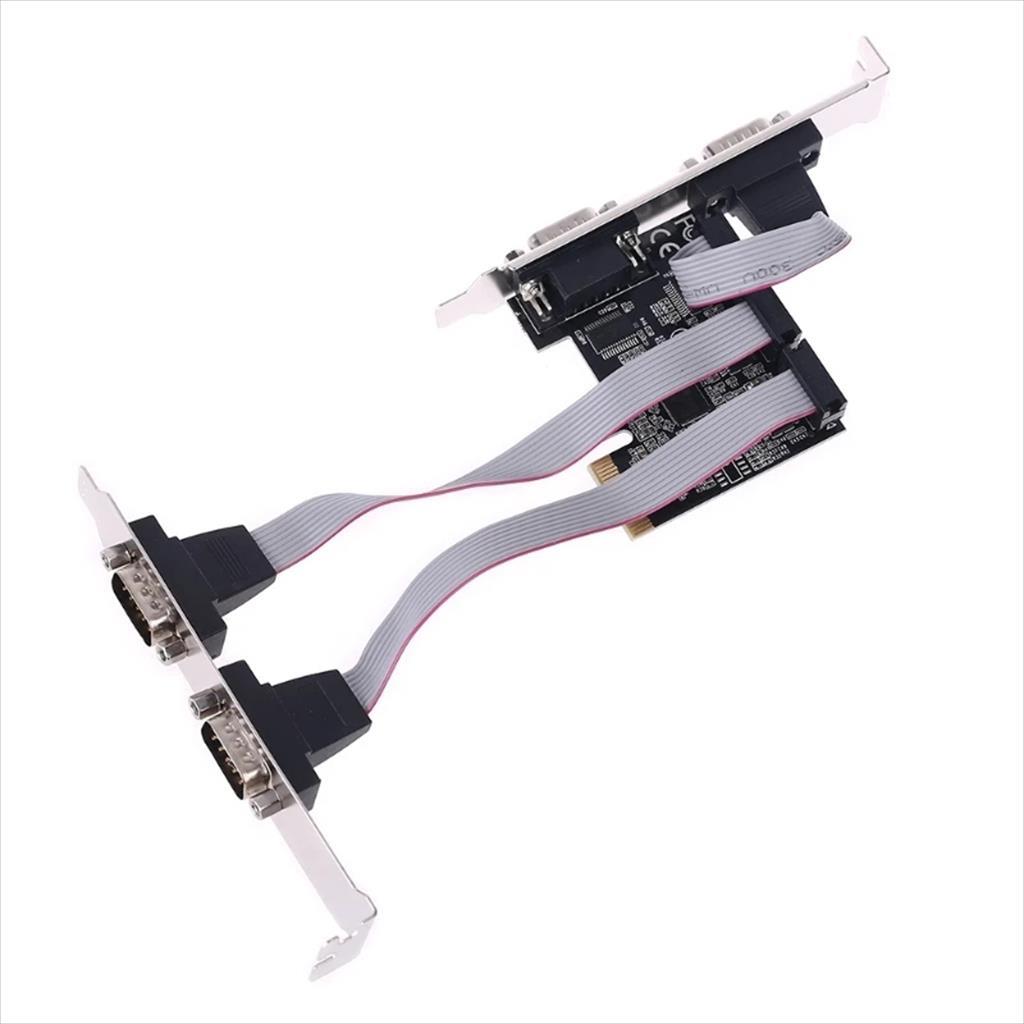 CONVERTOR PCI-E TO COM X4, TXB077, Chipset: mos99100, LP 35117