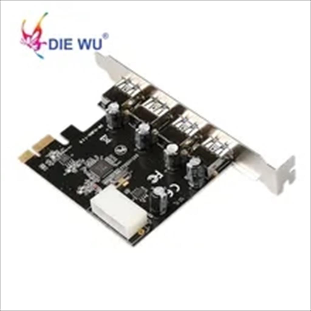 CONVERTOR PCI-E TO 4 X USB 3.0 DIEWU TXB048 Chipset:VL805 35181