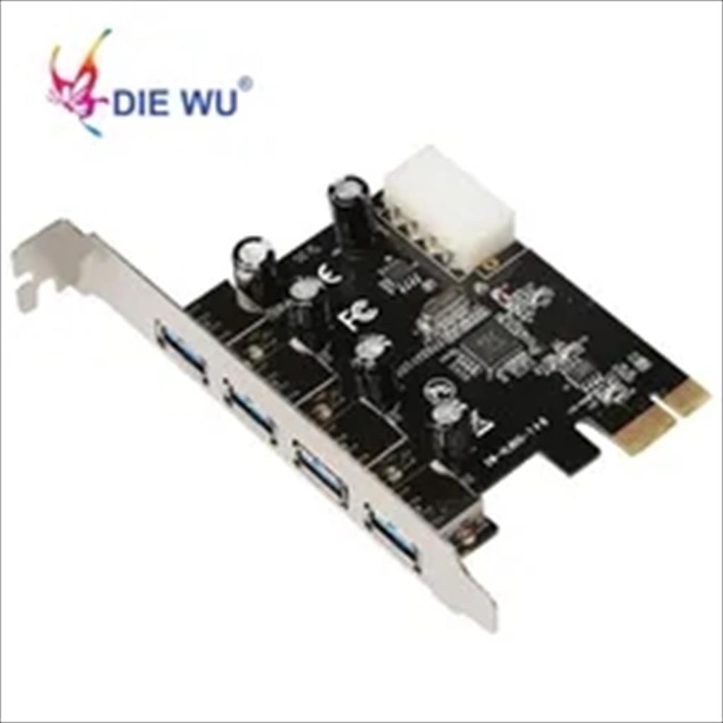 CONVERTOR PCI-E TO 4 X USB 3.0 DIEWU TXB048 Chipset:VL805 35181