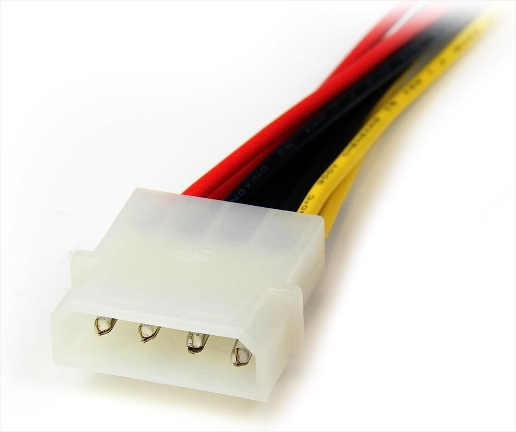 CONVERTOR MOLEX (M) TO 2x SATA POWER (F) 35197