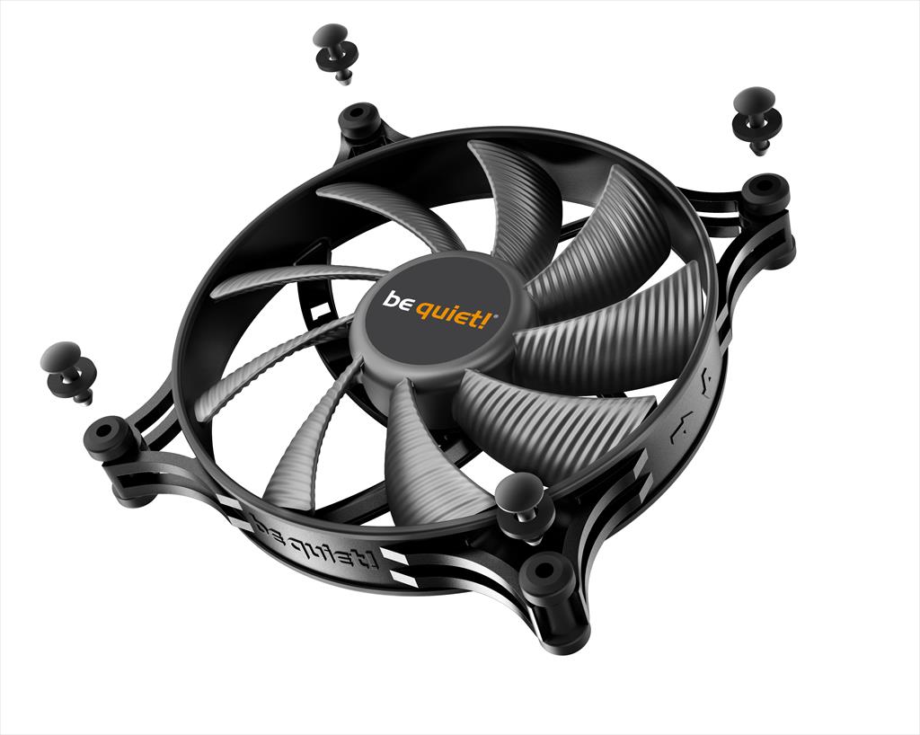 COOLERS CASE FAN 140mm BE QUIET! SHADOW WINGS 2 PWM 900rpm, DURABLE RIFLE BEARING, BL087 36176