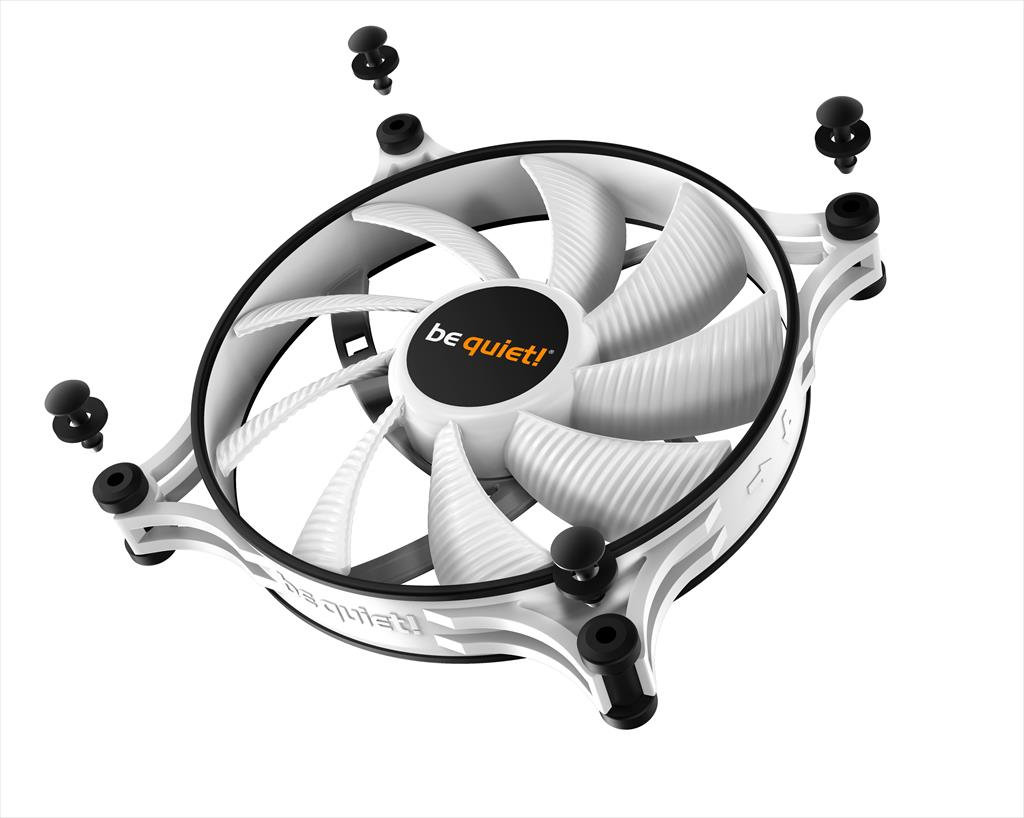 COOLERS CASE FAN 140mm BE QUIET! SHADOW WINGS 2 PWM White 900rpm, DURABLE RIFLE BEARING, BL091 36178
