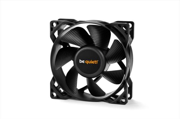Coolers case fan 80mm be quiet! pure wings 2 3-pin 1.900rpm, durable rifle bearing, bl044