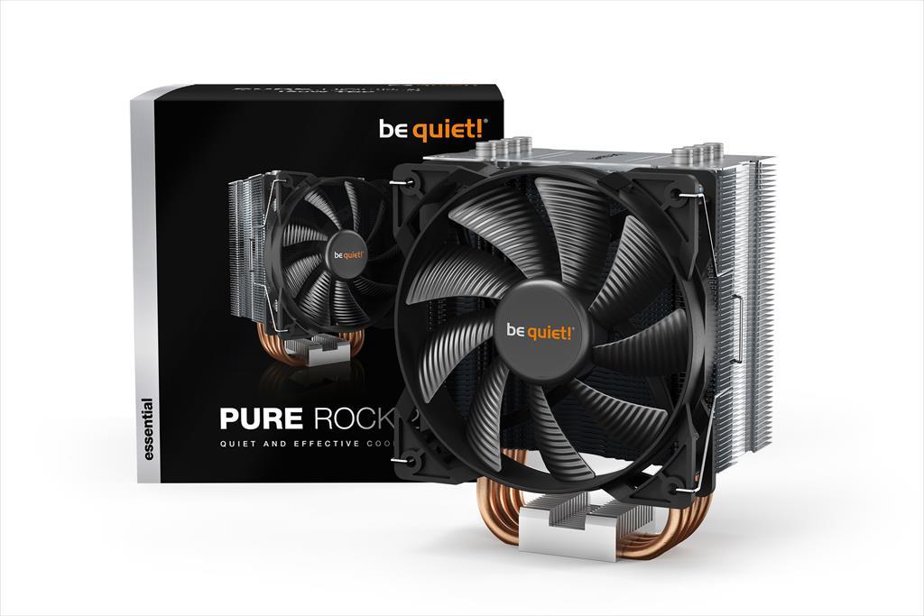 COOLERS CPU BE QUIET! PURE ROCK 2, 4 heatpipes 6mm, Pure Wings 2 120mm PWM fan, TDP 150W, BK006 36206