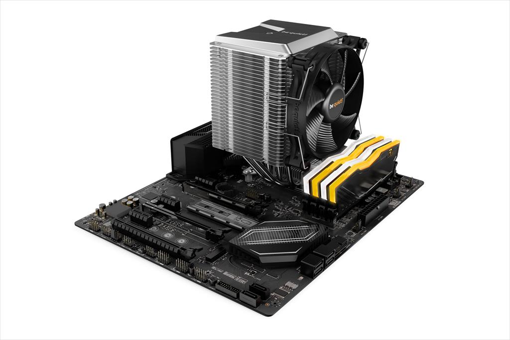 COOLERS CPU BE QUIET! SHADOW ROCK 3,Intel: 1200 / 2066 / 1150 / 1151 / 1155 / 2011(-3) Square ILM, AMD: AM4 / AM3(+), TDP 190W, WHITE BK005 36213