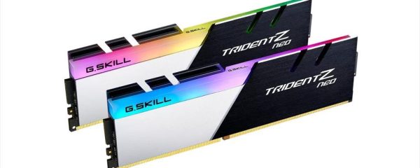 RAM DDR4 16GB (2x8GB) 3600MHz G.SKILL Trident Z RGB NEO F4-3600C18D-16GTZN