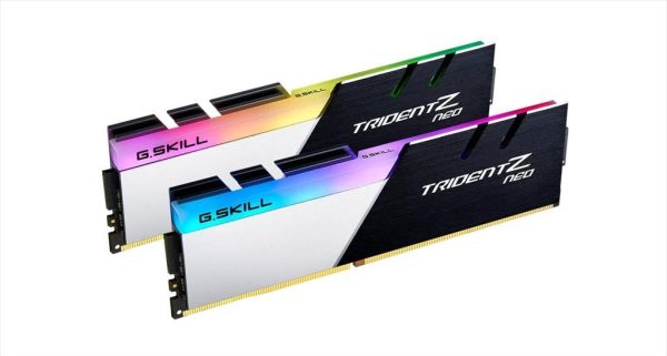 Ram ddr4 16gb (2x8gb) 3600mhz g.skill trident z rgb neo f4-3600c18d-16gtzn