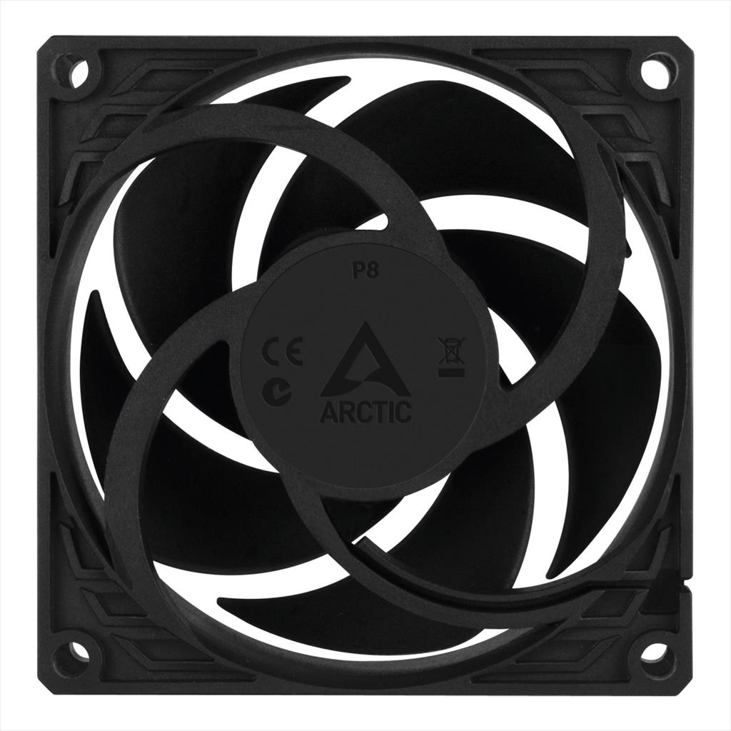COOLERS CASE FAN 80mm ARCTIC P8, 3000RPM, 3-pin BLACK ACFAN00147A 36285