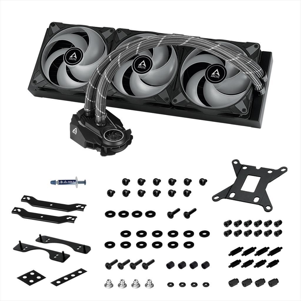 COOLERS CPU AIO ARCTIC LIQUID FREEZER II 420, 3x140mm P14 PWM A-RGB fans, ACFRE00109A 36323