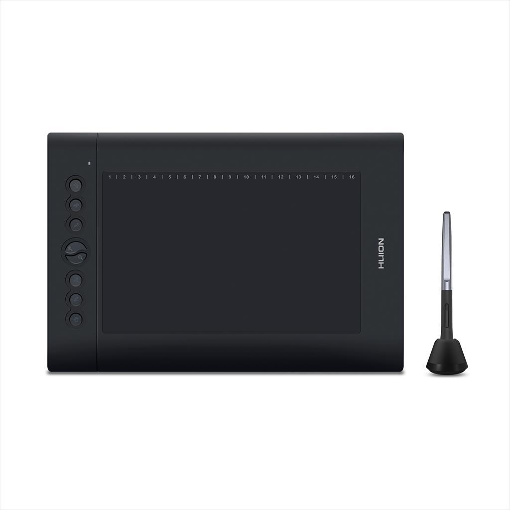 PEN TABLET HUION INSPIROY H610PRO V2 6,25", Black 40054