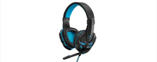 HEADPHONES AULA Prime Gaming Headset w/microphone, 2x3.5mm jack / USB (for illumination)