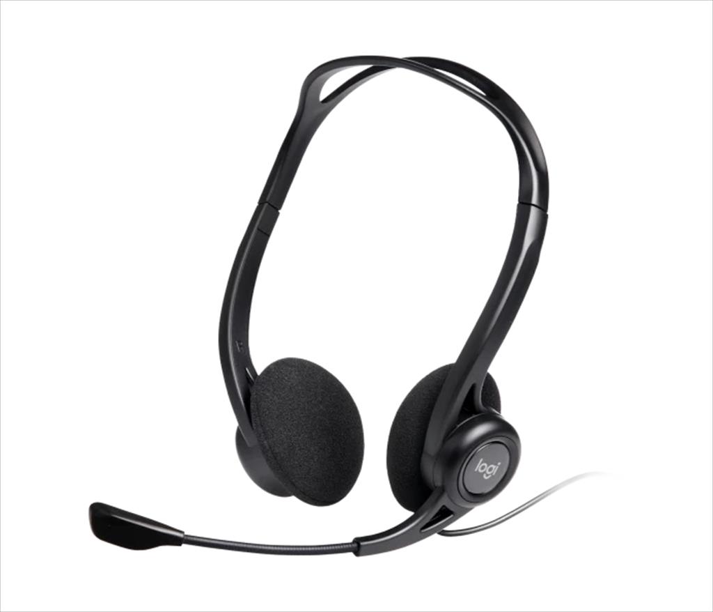 HEADPHONES LOGITECH 960 USB w/Microphone 981-000100 41025