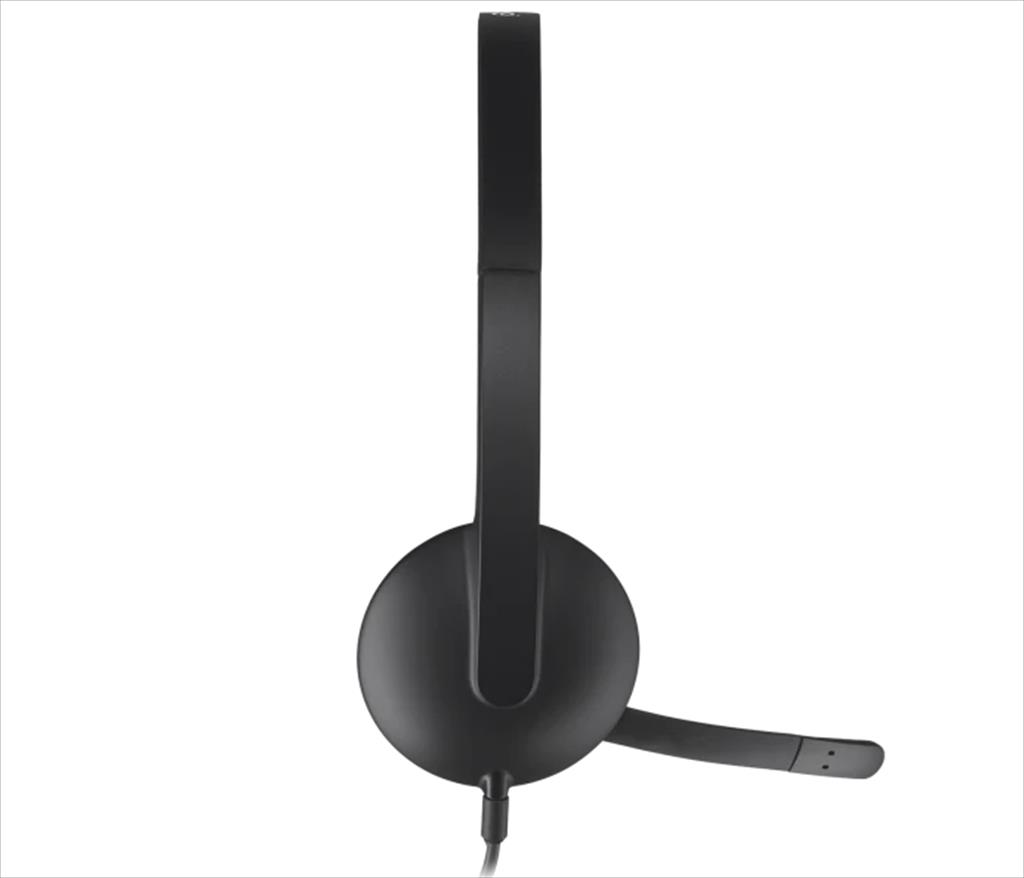 HEADPHONES LOGITECH H340 USB w/Microphone Black 981-000475 41027
