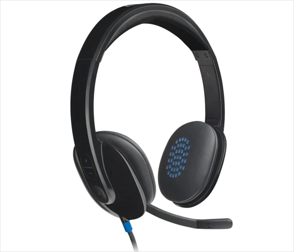 HEADPHONES LOGITECH H540 USB w/Microphone 981-000480 41028