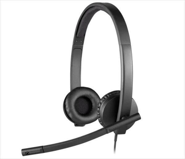Headphones logitech h570e usb w/microphone 981-000575