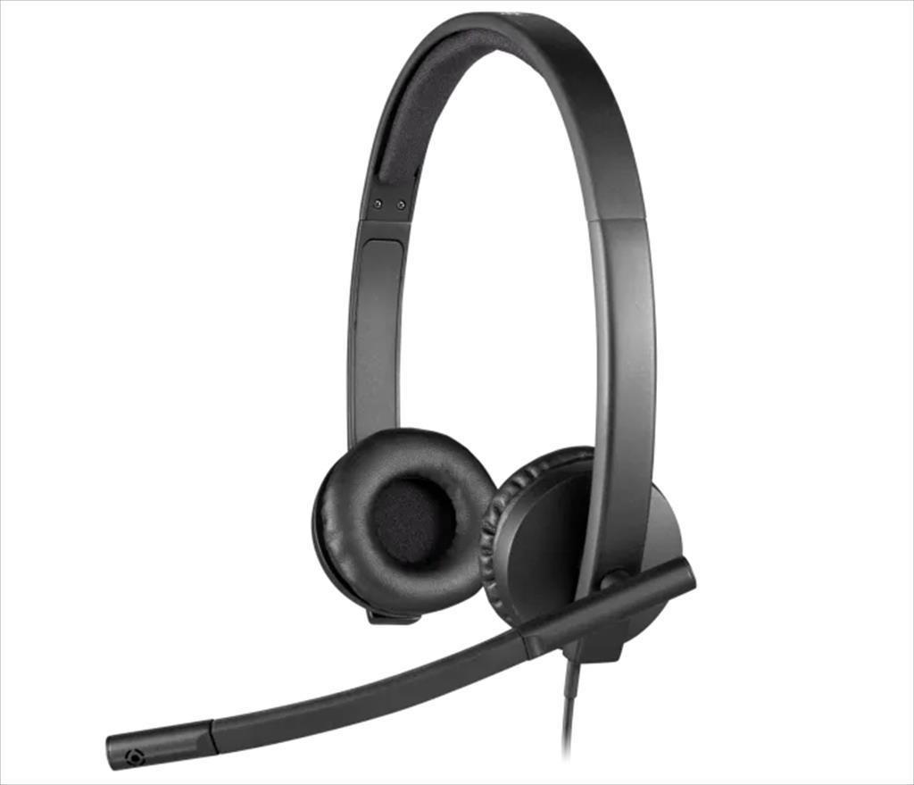 HEADPHONES LOGITECH H570e USB w/Microphone 981-000575 41061