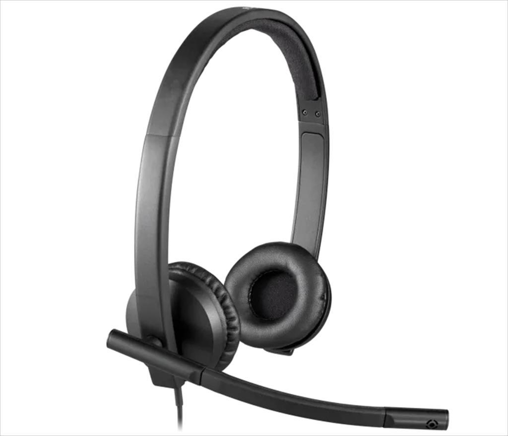 HEADPHONES LOGITECH H570e USB w/Microphone 981-000575 41061