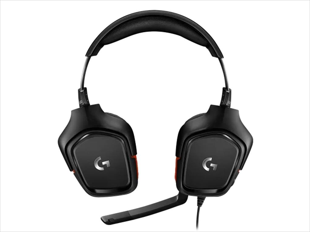 HEADPHONES LOGITECH Gaming-Headset G332 black/red w/microphone 981-000757, 1x3.5mm / 2x3.5mm 41066