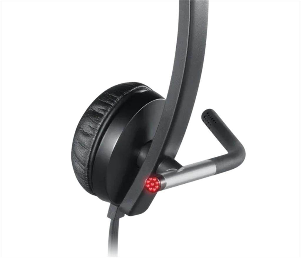 HEADPHONES LOGITECH H650e USB w/Microphone 981-000519 41097