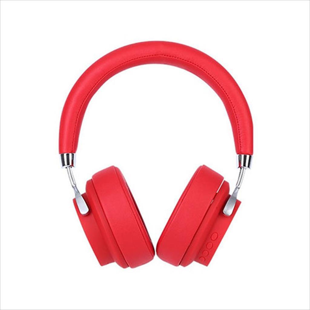 HEADPHONES WIRELESS LENOVO, Bluetooth w/microphone, Red HD800 41119