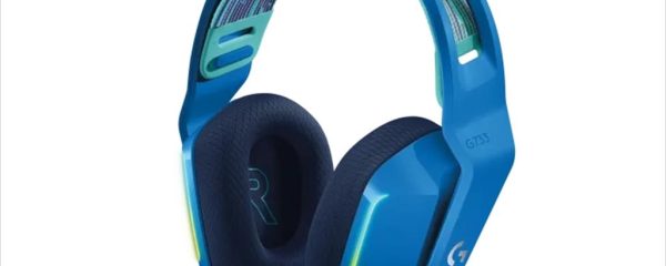 HEADPHONES LOGITECH Gaming-Headset G733 Wireless LIGHTSPEED RGB w/microphone  981-000943, Blue