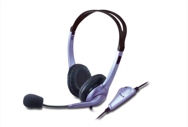 Headphones genius hs-04s w/microphone, 1x3.5mm jack