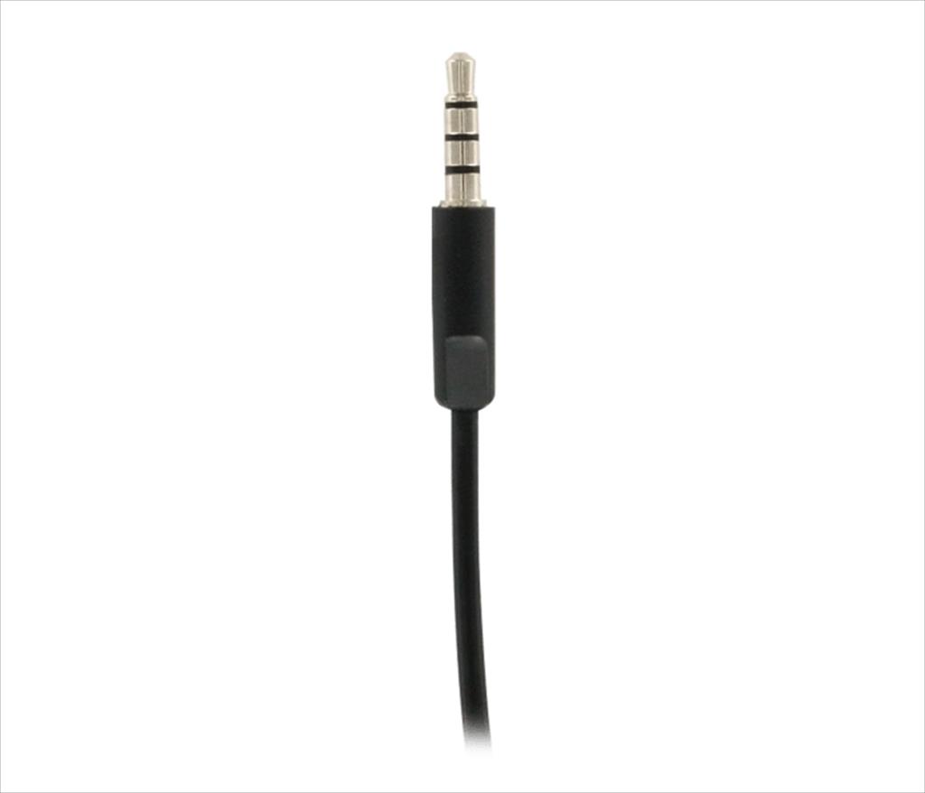 HEADPHONES LOGITECH H111 Black w/microphone 981-000593, 1x3.5mm 41162
