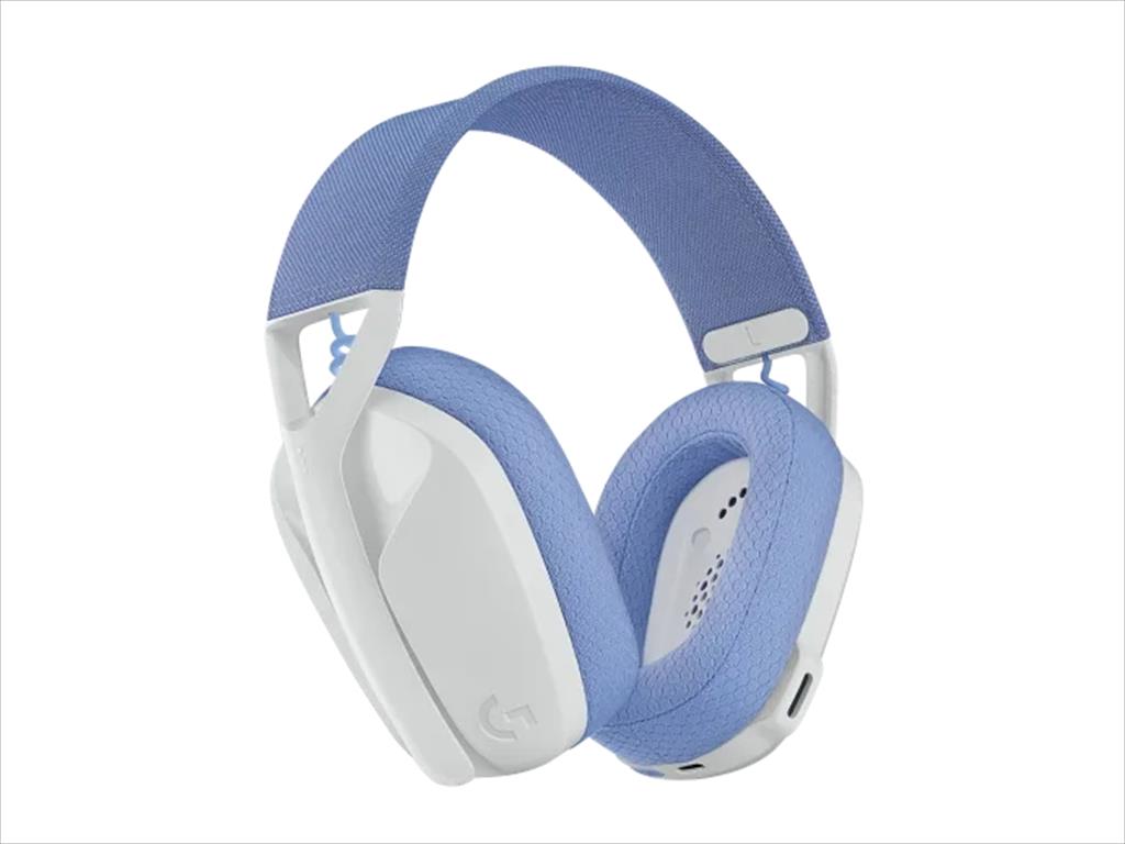HEADPHONES LOGITECH Gaming-Headset G435 Wireless LIGHTSPEED/ Bluetooth w/microphone 981-001074, Off White and Lilac 41180