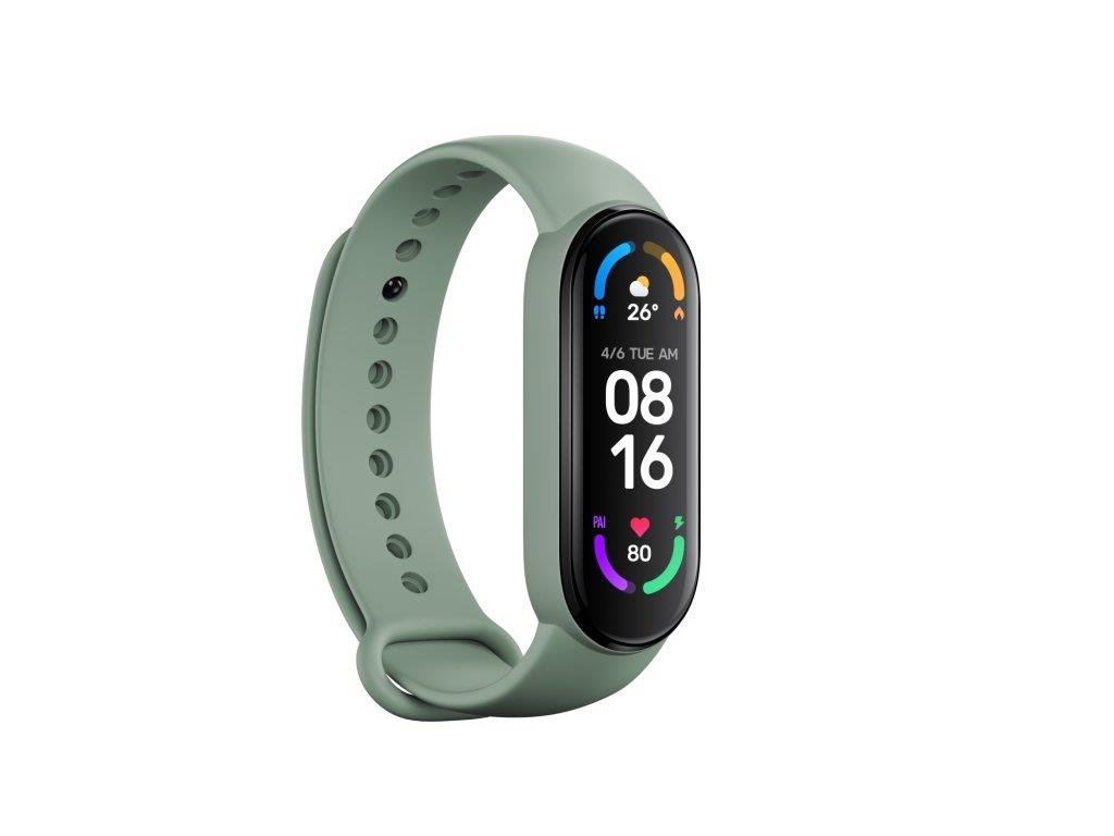 SMARTWATCH XIAOMI MI BAND 6 STRAP (3 PACK- ivory, olive, yellow), BHR5135GL 43043