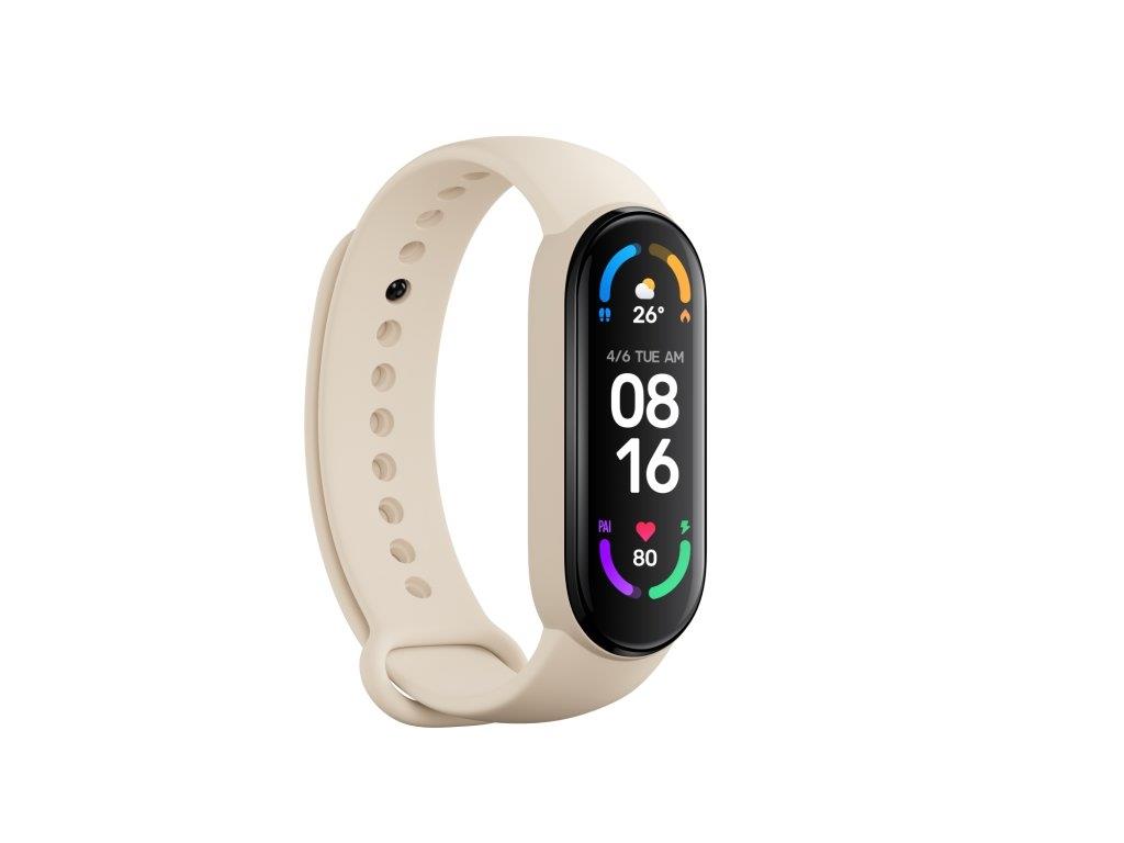 SMARTWATCH XIAOMI MI BAND 6 STRAP (3 PACK- ivory, olive, yellow), BHR5135GL 43043