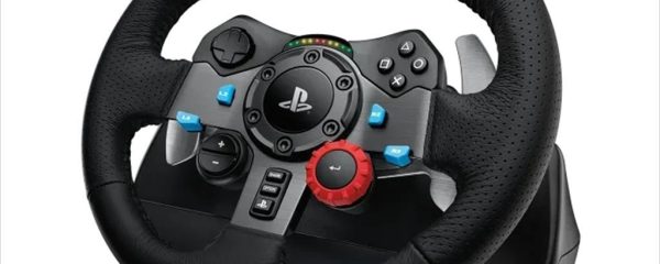 GAME WHEEL LOGITECH G29 DRIVING FORCE w/ pedals, for PS3, PS4, PC, 941-000112